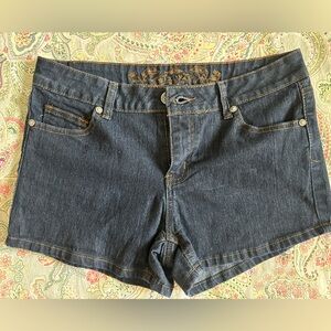 Wax Jean Denim Shorts Size Large
